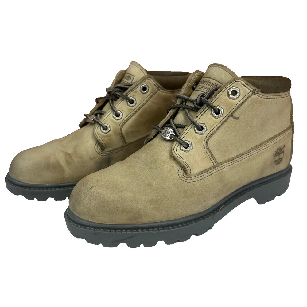 Women's Timberland Waterproof‎ Gray Nellie leather 4.5` Boots size 7 M